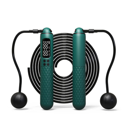 Rechargeable Digital Jump Rope with Wireless Calorie Counter - Adjustable Length for Ultimate Training!